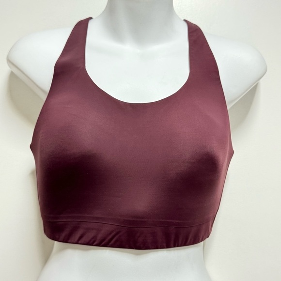 Athleta Other - Athleta Burgundy Sports Bra Intimates